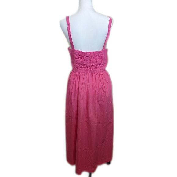 a new day NWT square neck smocked fit & flare summer maxi dress XXL - Picture 3 of 9